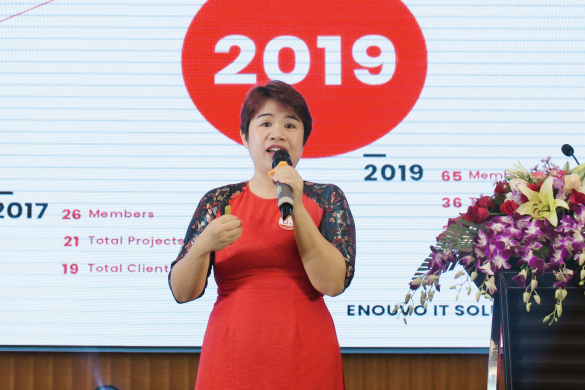 Talk to amazing Trang – Founder and CEO of Enouvo